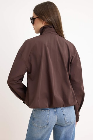 Chaqueta regular fit - Marrón
