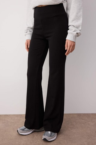 Pantaloni - Nero - Nero e grigio