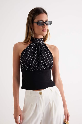 Top - Noir et blanc
