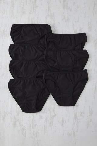 7 culottes - Noir