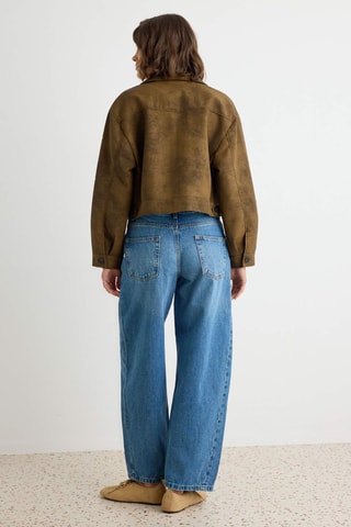 Jeans a vita alta - Blu
