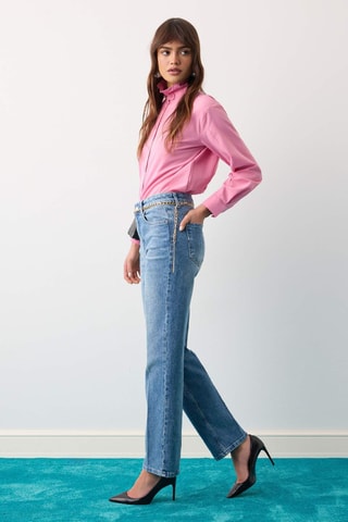 Jeans straight - Blu