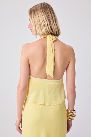 Blusa sin mangas - Amarillo