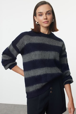 Pull - Bleu et gris