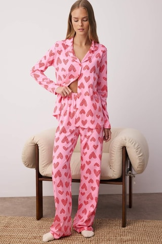 Pyjama - Rouge et rose