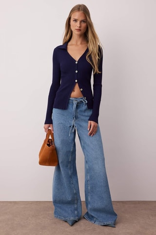 Cardigan - Blu