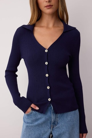 Cardigan - Blu