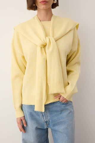 Pull oversize - Jaune