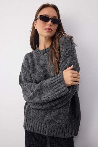 Pull oversize - Gris
