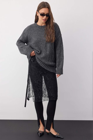 Pull oversize - Gris