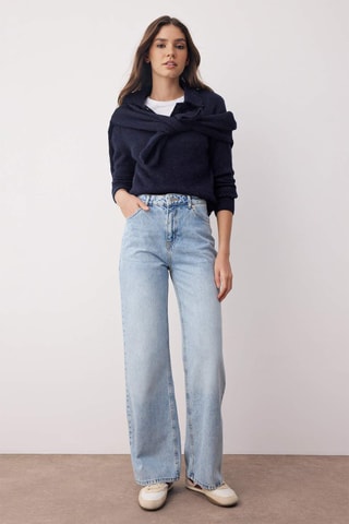 Vaquero wide leg - Azul