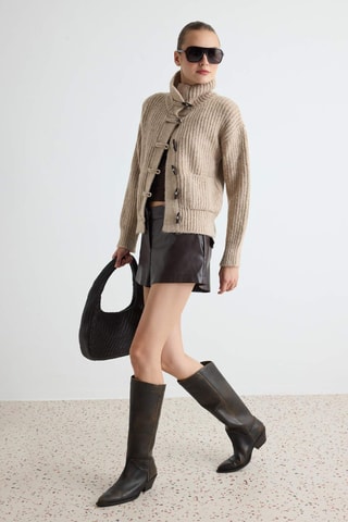 Gilet - Marron clair