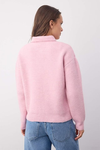 Maglia oversize - Rosa - Rosa