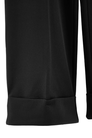 Pantaloni wide legs - Nero