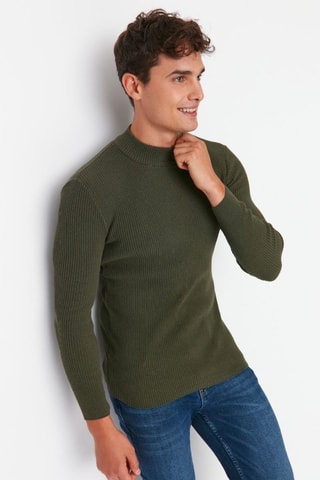 Pull slim - Kaki