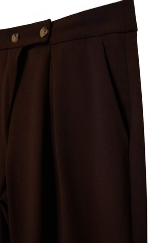 Pantaloni wide legs - Marrone