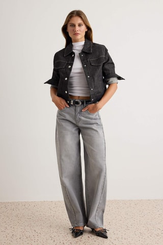 Jeans loose - Grigio