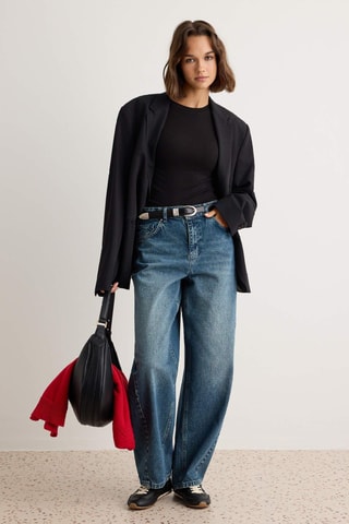Jeans loose - Blu