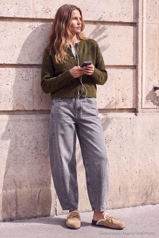 Cardigan - Kaki