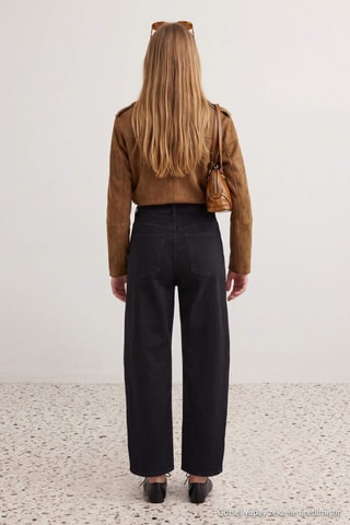 Jeans wide legs - Nero