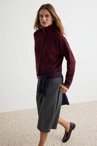 Cardigan - Bordeaux