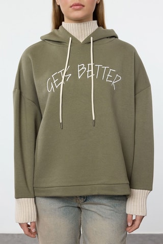 Sweat à capuche - Vert