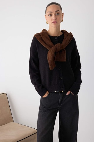 Gilet oversize - Noir