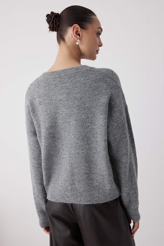 Gilet oversize - Gris