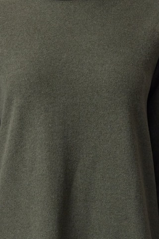 Vestido jersey - Blanco, negro y verde
