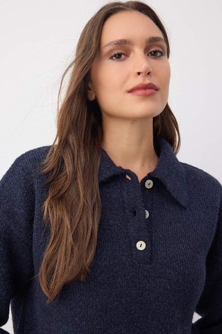 Pull oversize - Bleu