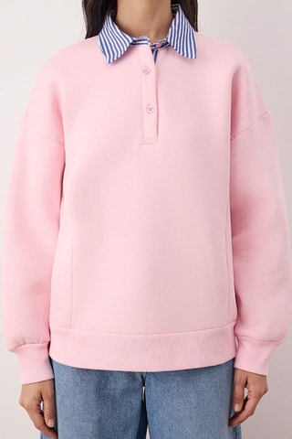 Sweat oversize - Rose