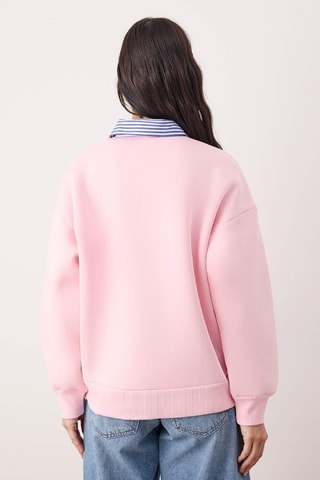Sweat oversize - Rose