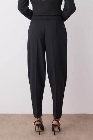 Pantaloni carrot - Nero