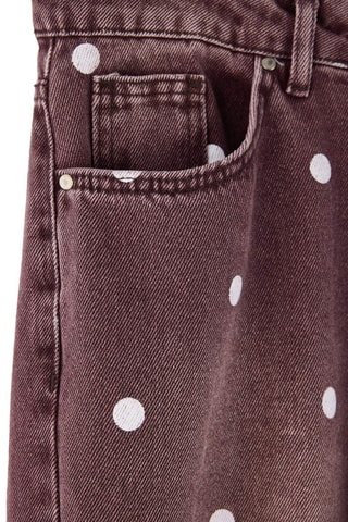Jeans a vita alta - Multicolore