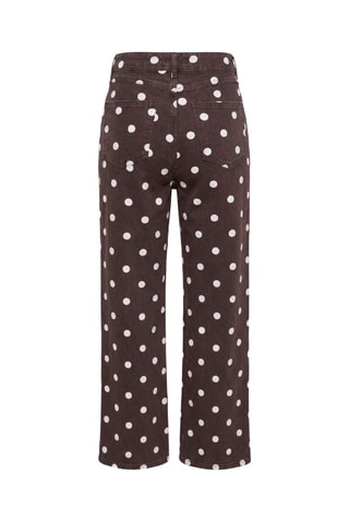 Jeans wide legs a vita alta - Multicolore