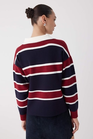 Pull - Bleu, blanc et rouge