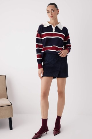 Pull - Bleu, blanc et rouge