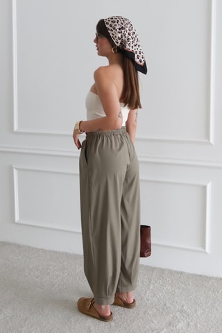 Pantaloni alla turca - Kaki