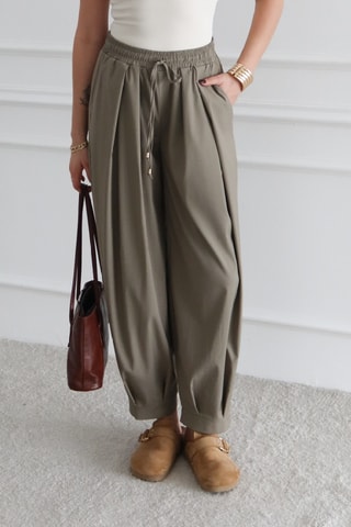 Pantaloni alla turca - Kaki