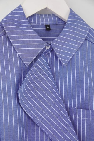 Chemisier oversize - Bleu