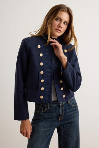 Veste - Bleu foncé