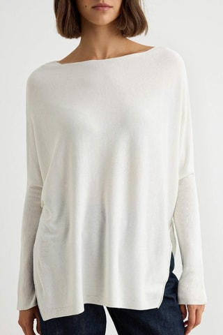 Maglia oversize - Beige