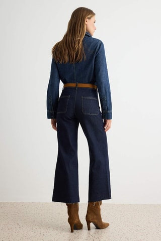 Jeans wide legs - Blu scuro