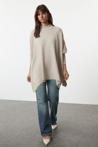 Poncho - Beige