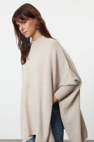 Poncho - Beige