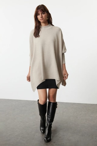Poncho - Beige