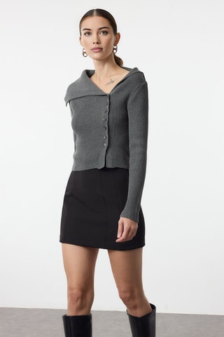 Cardigan - Grigio
