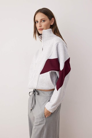 Veste - Rouge et gris