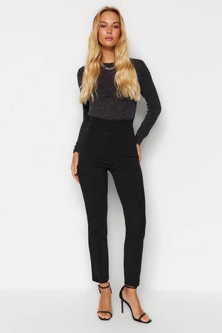 Pantaloni slim - Nero