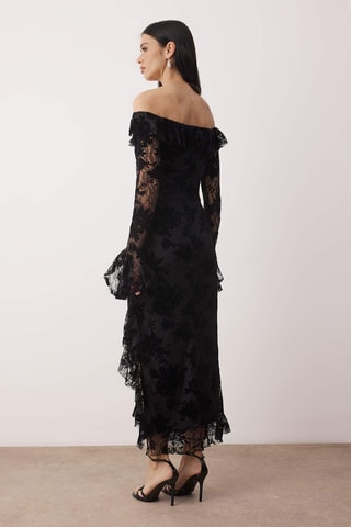Vestido largo - Negro